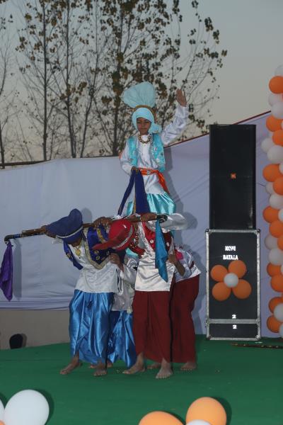 Marigold student bangra in Annual function